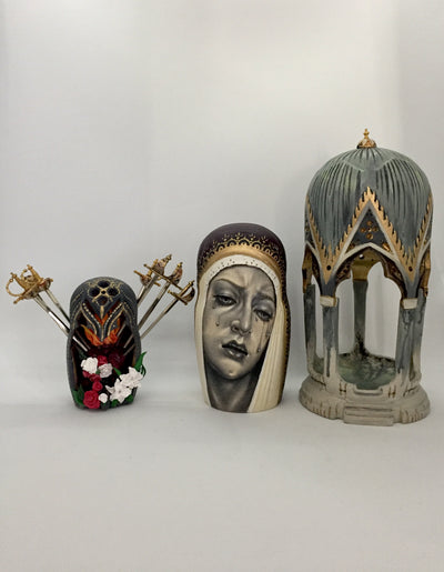 Russian doll with Virgin Mary 